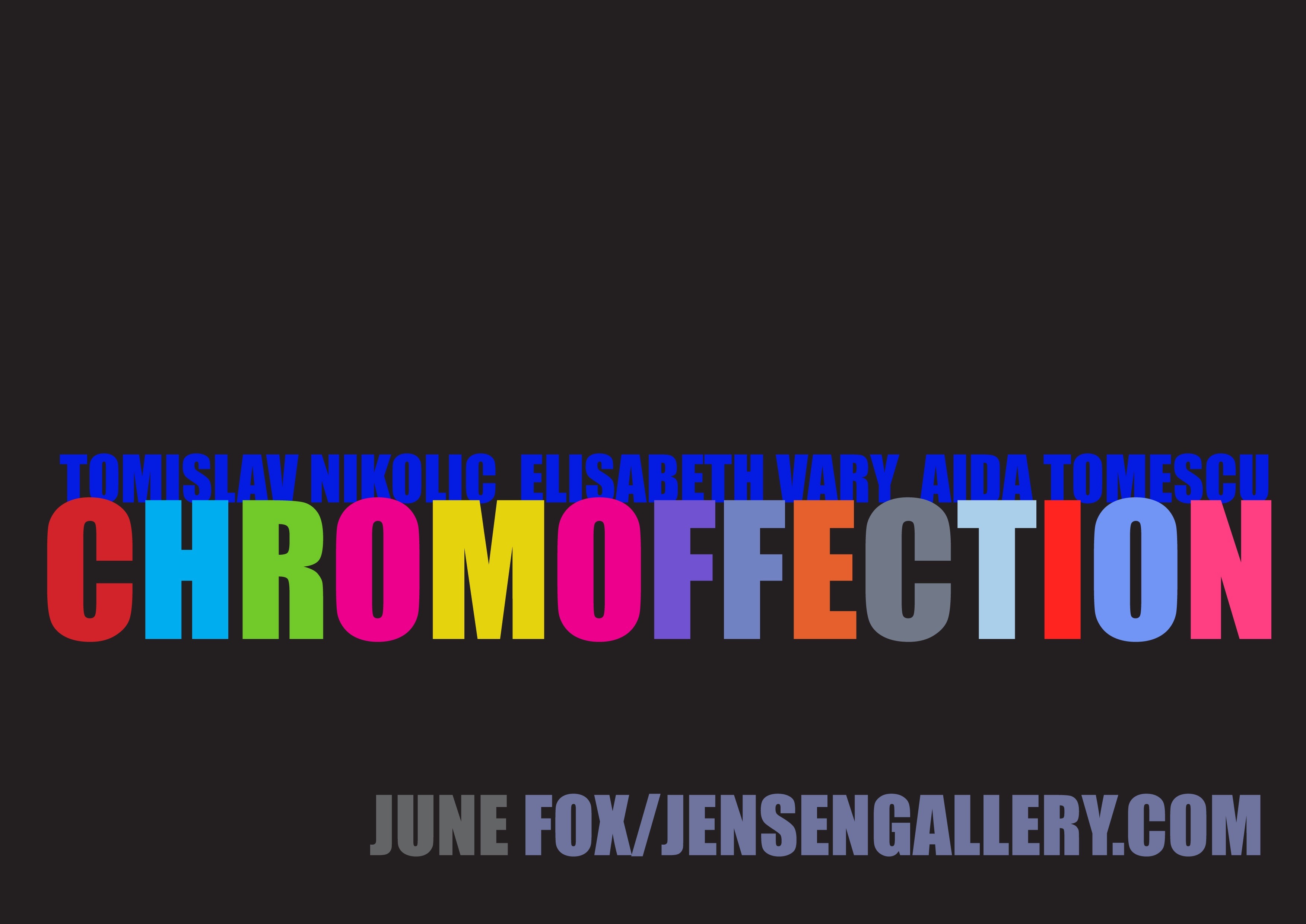 Aida Tomescu - Chromofection