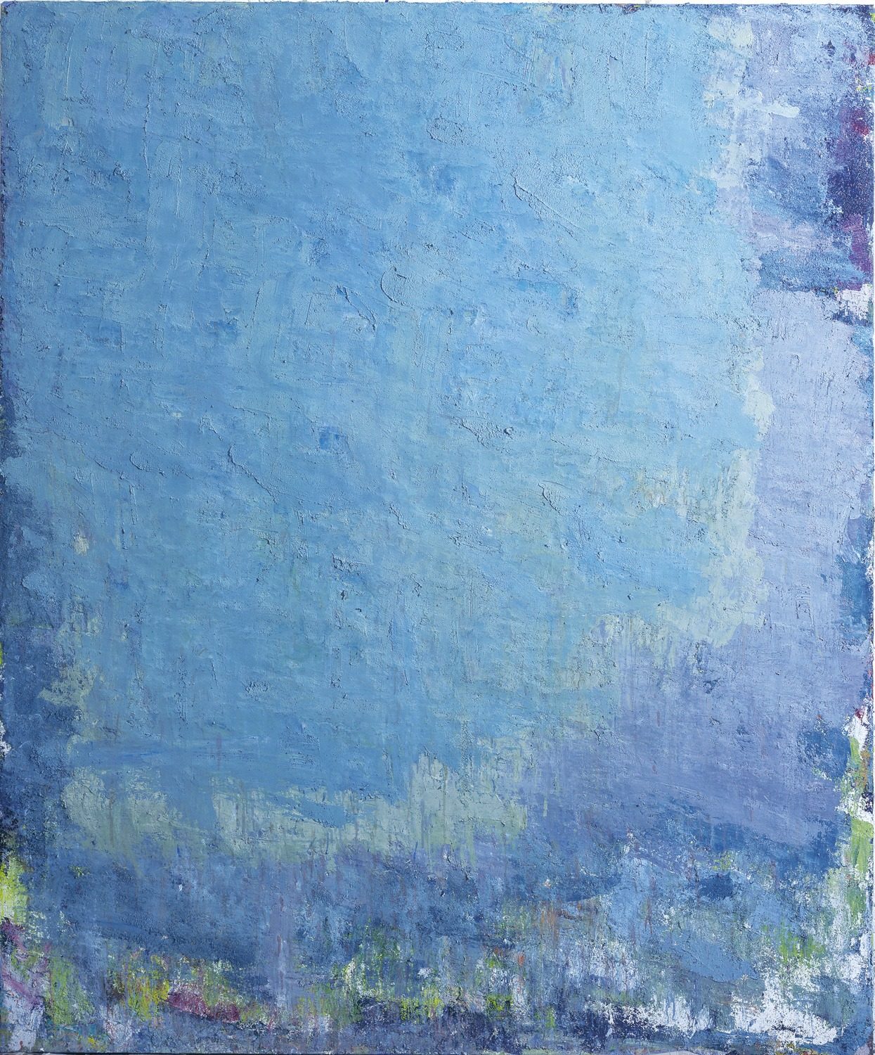 Aida Tomescu, 'Albastra III', 2002, oil on canvas, 183 x 152cm