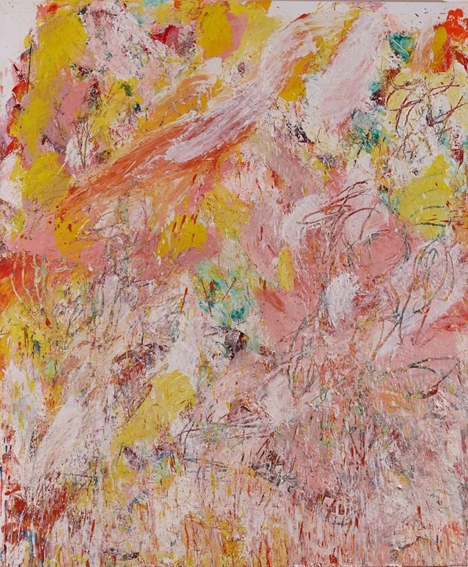 Aida Tomescu, 'River Red', 2013, oil and pigments on Belgian linen, 183 x 153cm