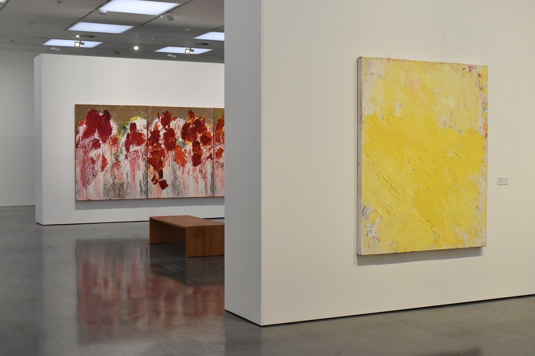Installation view, Aida Tomescu, Unfolding Presence
