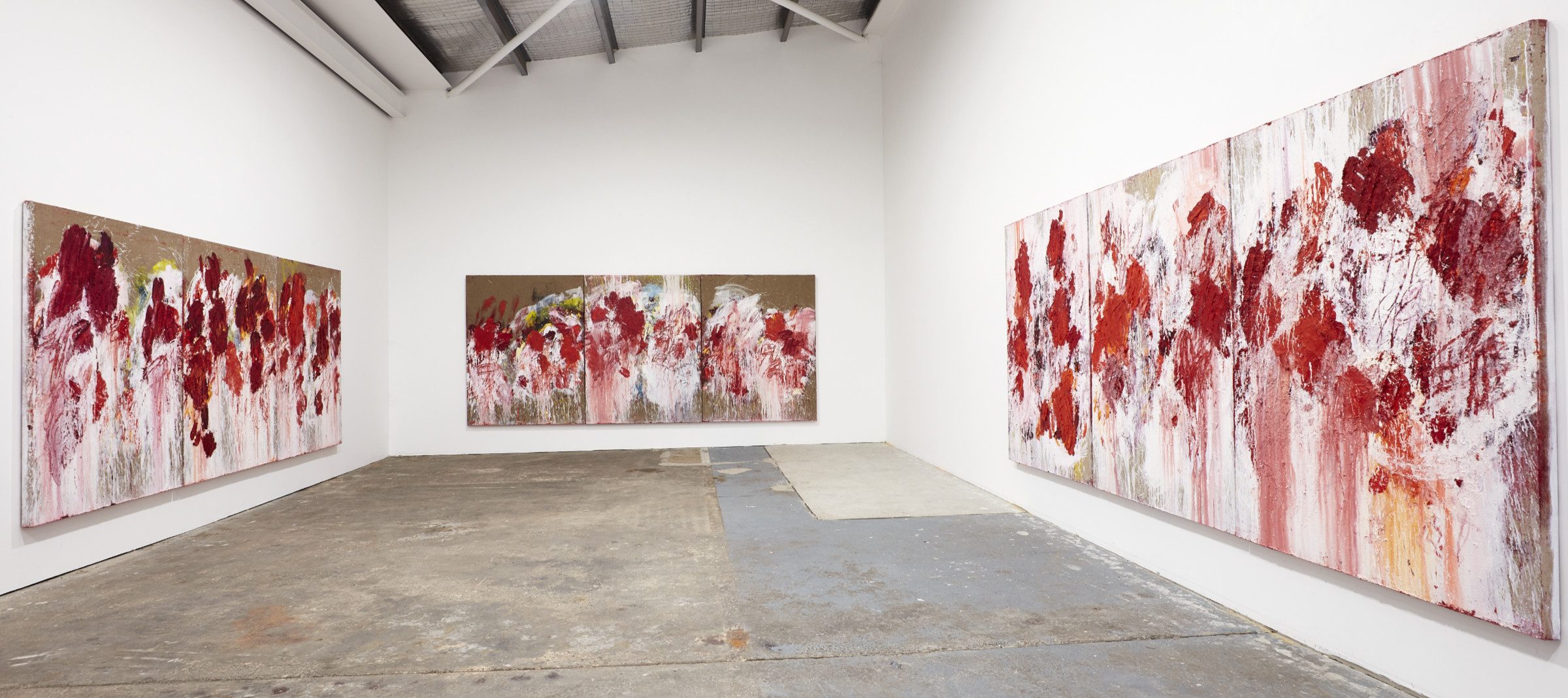 Installation view, A Long Line of Sand