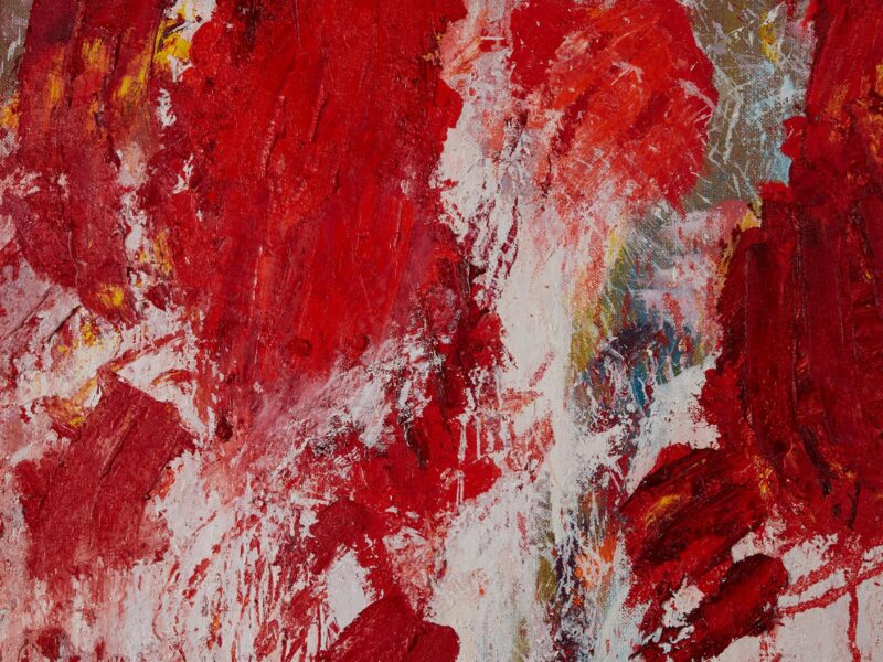 Aida Tomescu, A Long Line of Sand I (detail), 2021