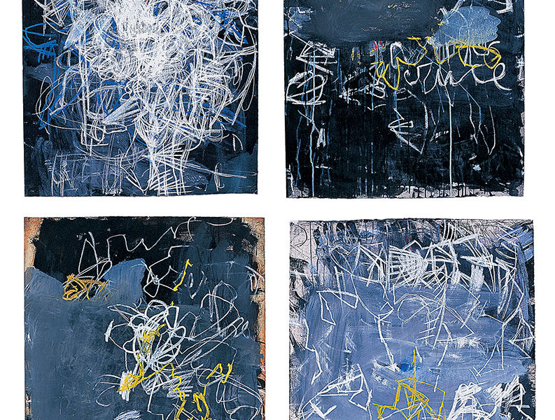 Aida Tomescu, Ardoise I, Ardoise II, Ardoise IV, Ardoise V, 2007