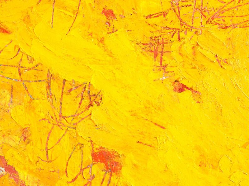 Aida Tomescu, Blue Eye (detail 2), 2008