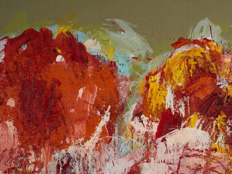 Aida Tomescu, Chartres, detail, 2023