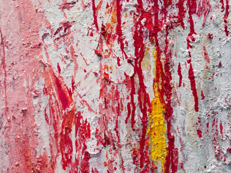 Aida Tomescu, detail ‘Folded in Three’, Art Basel Hong Kong, Booth 1D48, 2022