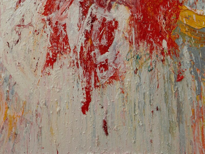 Aida Tomescu, Detail from Under the Iron of the Moon I, 2017