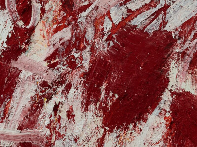 Aida Tomescu, Detail from Under the Iron of the Moon I, 2017