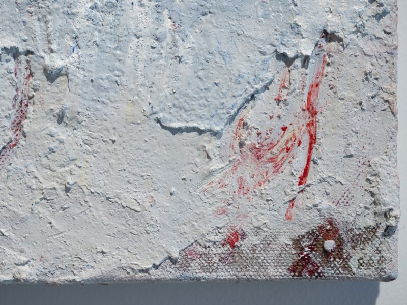 Aida Tomescu, Detail, Silverpoint III, 2021