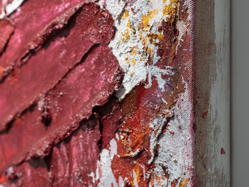 Aida Tomescu, Detail, The Open Wounds of White Clouds, 2019