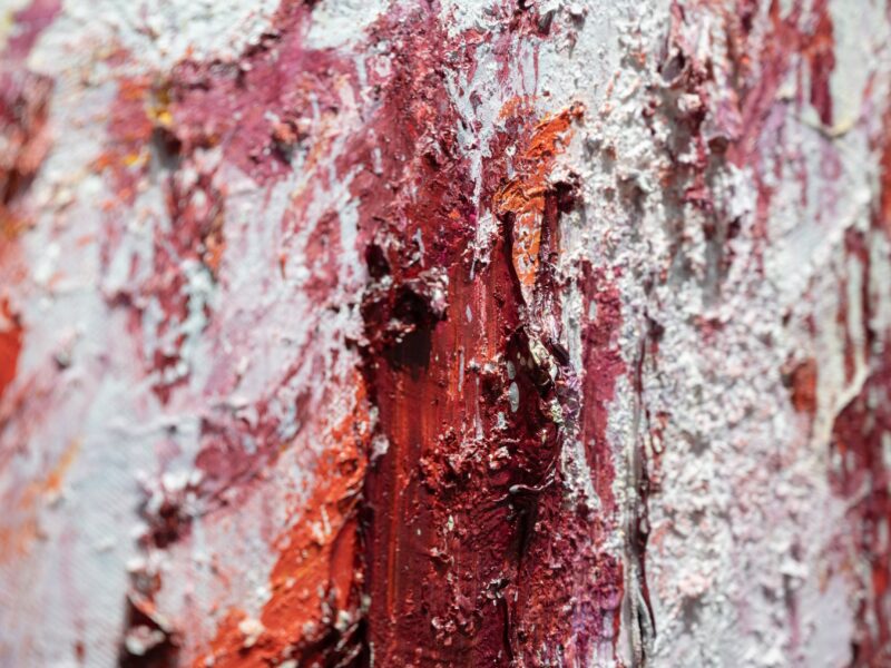 Aida Tomescu, Detail, The Open Wounds of White Clouds, 2019