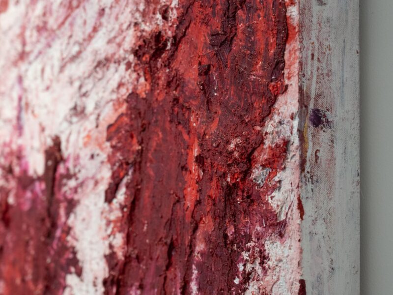 Aida Tomescu, Detail, The Open Wounds of White Clouds III, 2019