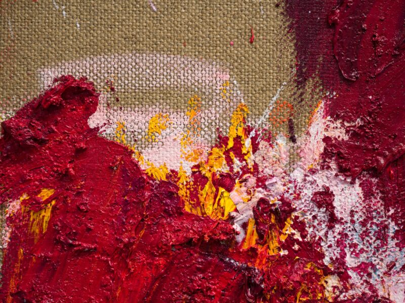 Aida Tomescu, Folded in Three, detail 20, Art Basel Hong Kong, Booth 1D48, 2022