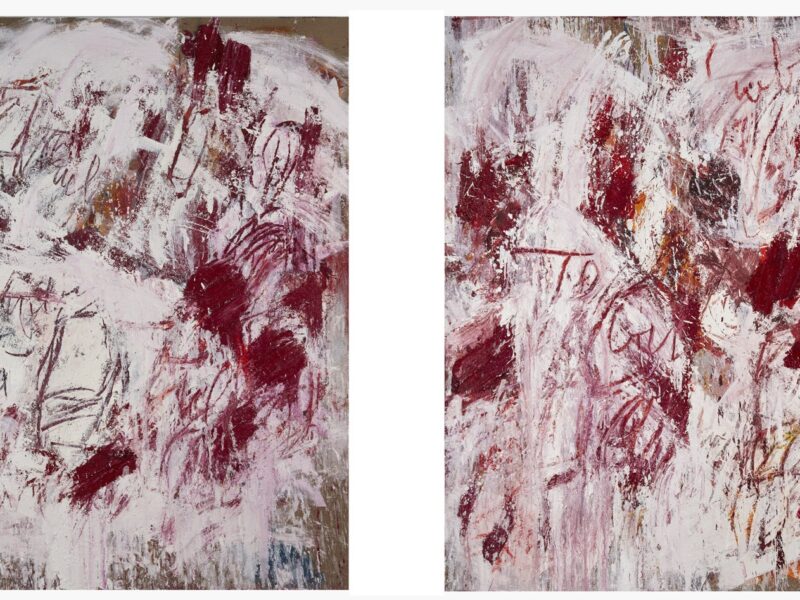 Aida Tomescu, Folded into the white of my words I, Folded into the white of my words, 2019