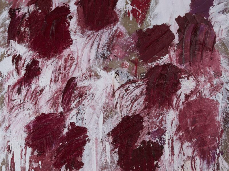 Aida Tomescu, Folded into the white of my words III, 2019