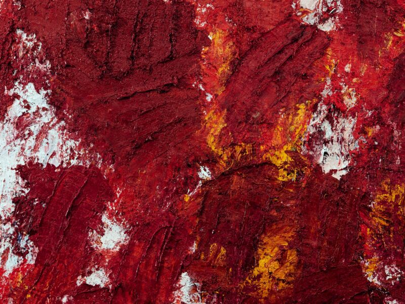 Aida Tomescu, In a carpet made of water, in a carpet made of earth (detail), 2017