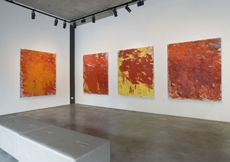 Aida Tomescu, Install 2, Campi Flegrei, 2007