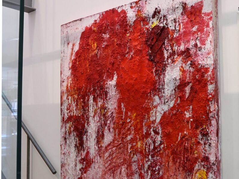 Aida Tomescu, Installation 10 THE EAR IN THE RIVER AND THE PRAYER IN THE STONE, 2022