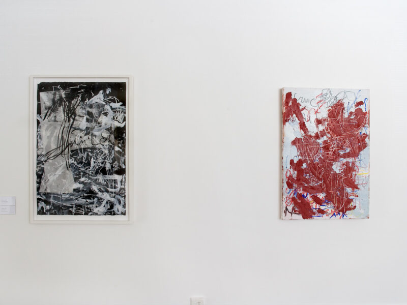 Aida Tomescu, installation view 19, ANU Drill Hall Gallery, Paintings and Drawings, 2009