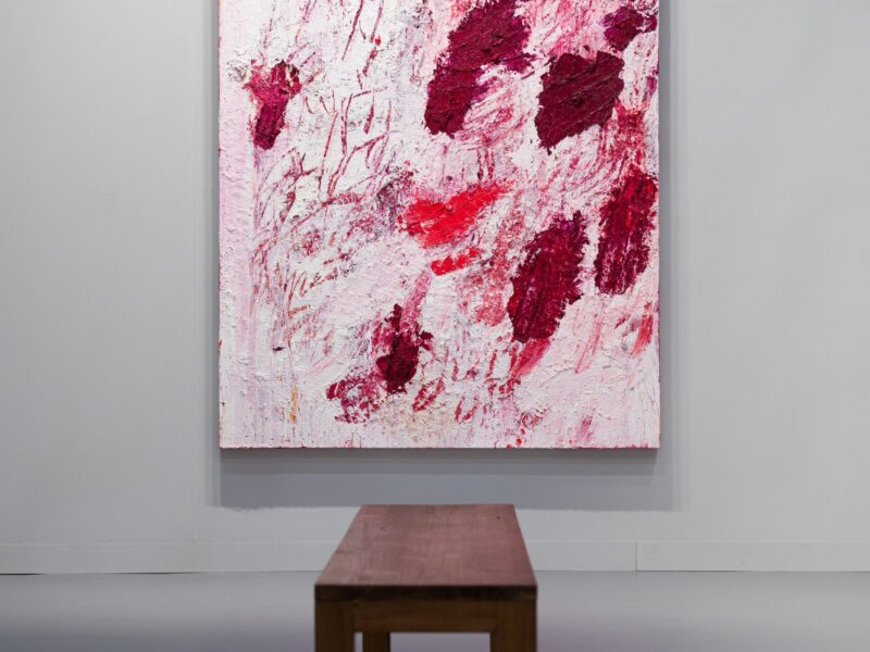 Aida Tomescu, Installation view 2, Art Basel Hong Kong, Booth 1D48, 2022