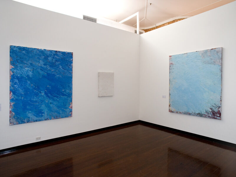 Aida Tomescu, installation view 20, ANU Drill Hall Gallery, Paintings and Drawings, 2009