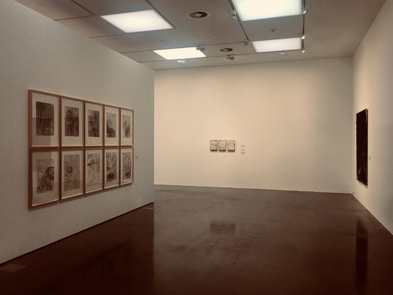 Aida Tomescu, Installation view (2021) of Ithaca Series I-X, 1997