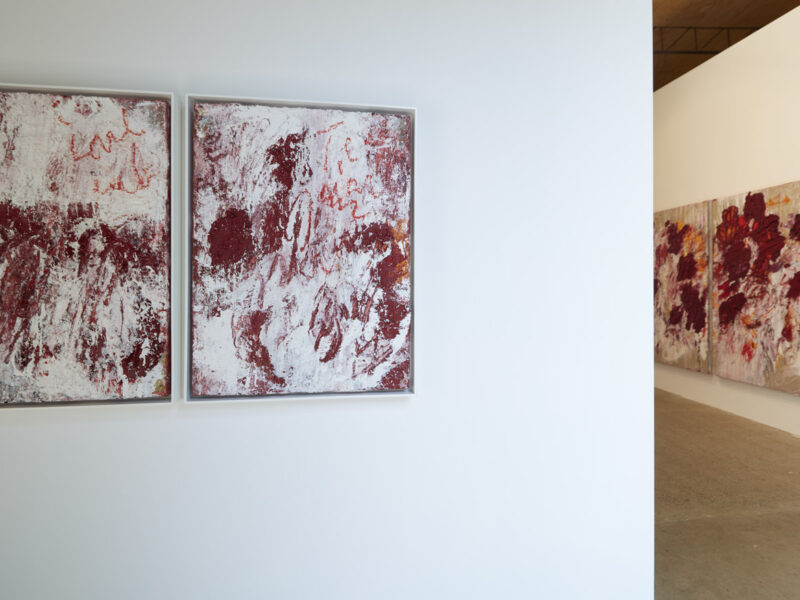 Aida Tomescu, Installation view: 21