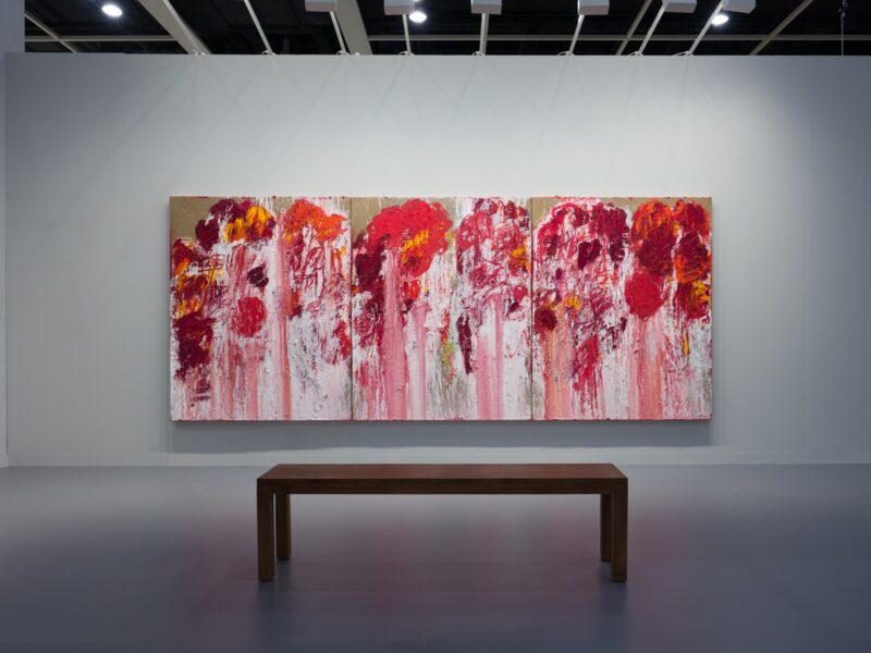 Aida Tomescu, Installation view 27, Art Basel Hong Kong, Booth 1D48, 2022