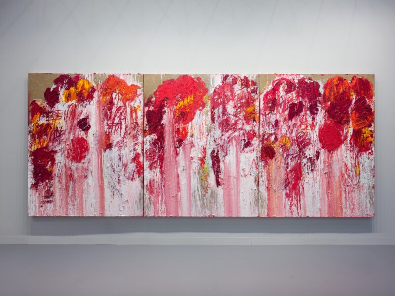 Aida Tomescu, Installation view 28, Art Basel Hong Kong, Booth 1D48, 2022