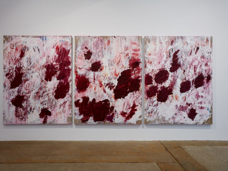 Aida Tomescu, Installation view: 3