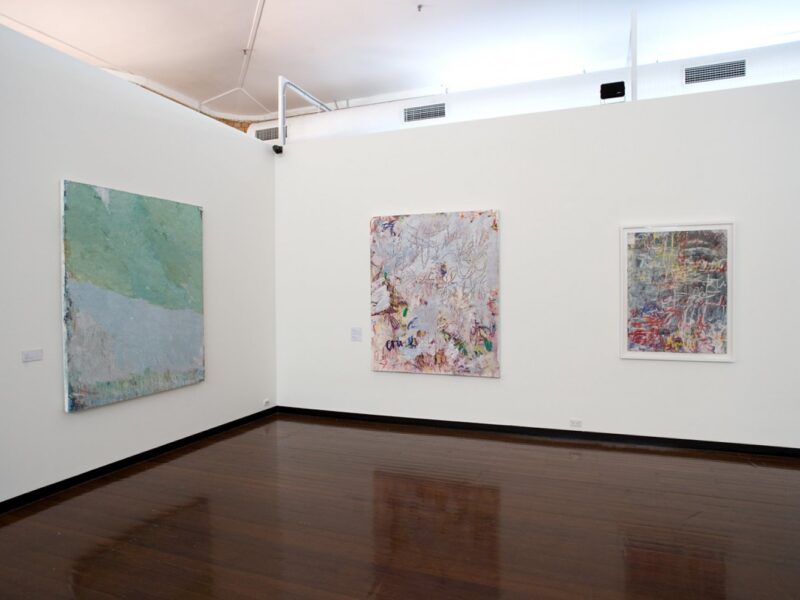 Aida Tomescu, installation view 3, ANU Drill Hall Gallery, Paintings and Drawings, 2009
