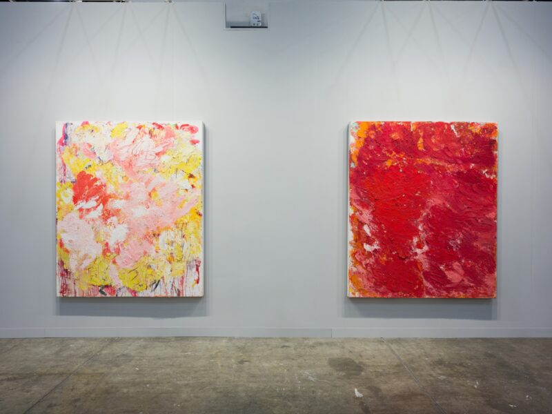 Aida Tomescu, Installation view 3, Art Basel Hong Kong, Booth 1D48, 2022