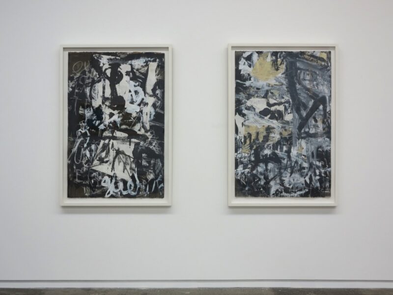 Aida Tomescu, Installation view of Cruce II, Marguerite