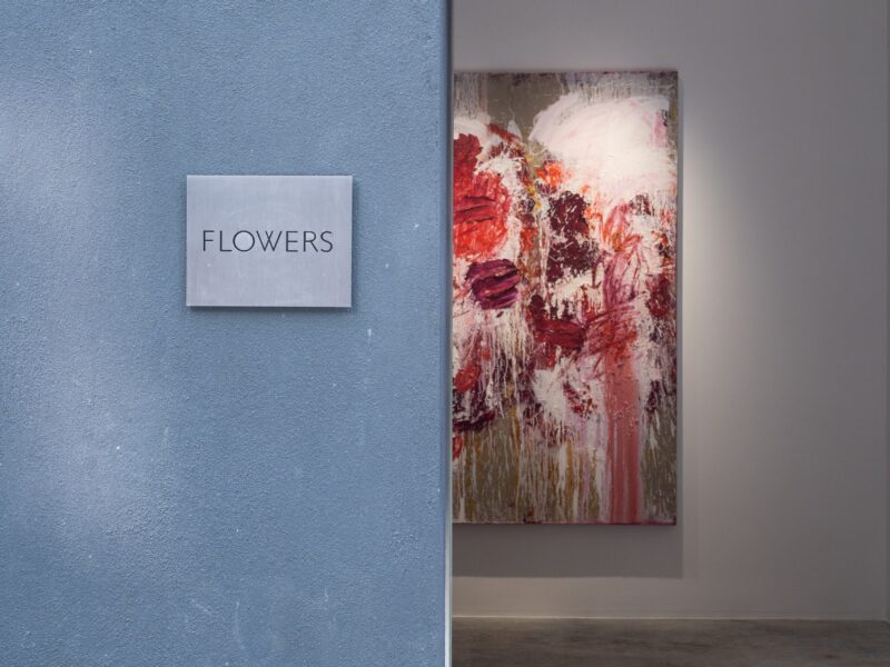 Aida Tomescu, Installation view of Into a Carpet Made of Water, Flowers Gallery, Hong Kong, 2021