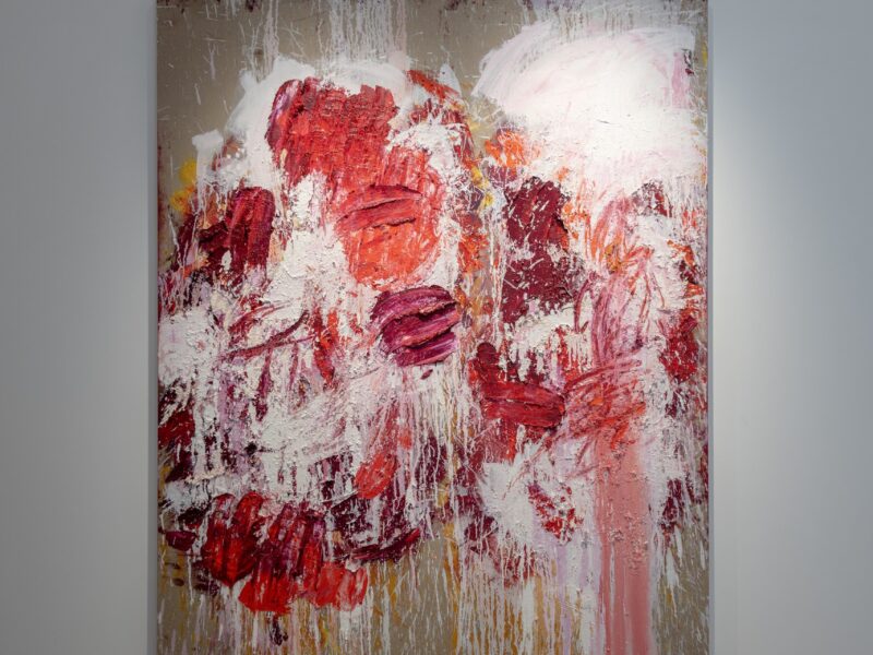Aida Tomescu, Installation view of Into a Carpet Made of Water, Flowers Gallery, Hong Kong, 2021
