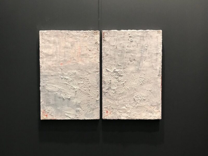 Aida Tomescu, Installation view: The Play of the Eyes I, II, 2018