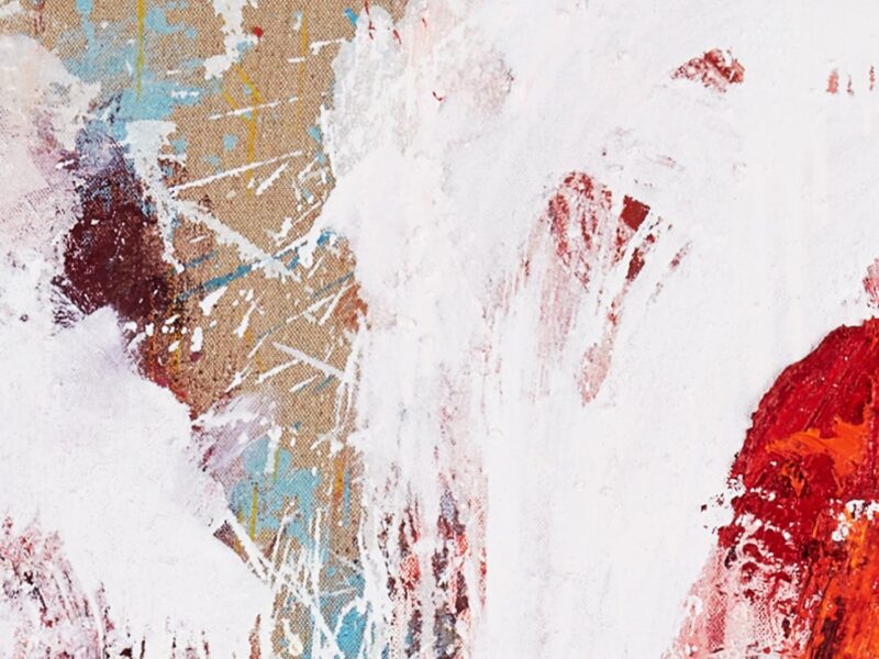 Aida Tomescu, Long Line of Sand (detail), 2021