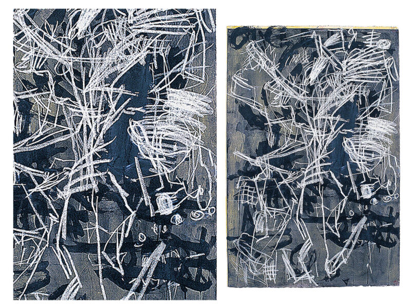 Aida Tomescu, Peregrine (Detail), 2006