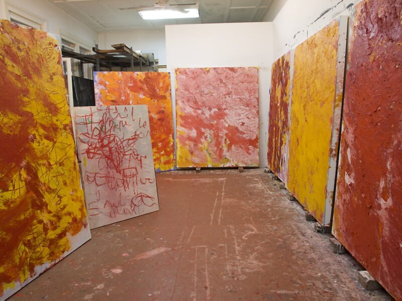 Aida Tomescu, Ravel Exhibition Studio Shot 25