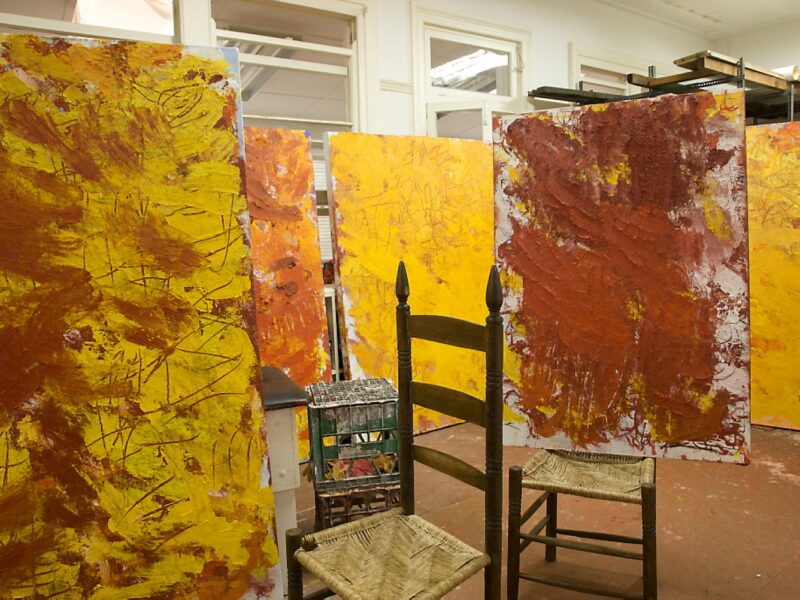 Aida Tomescu, Ravel Exhibition Studio Shot 6