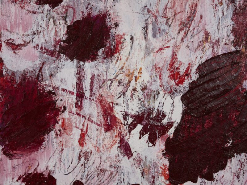 Aida Tomescu, Sewn on to stones in the sky (detail), 2019