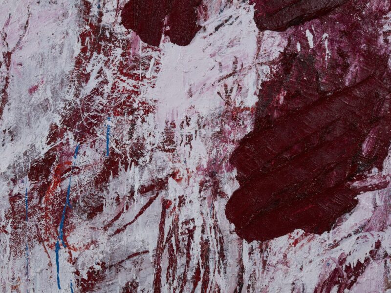Aida Tomescu, Sewn on to stones in the sky (detail), 2019