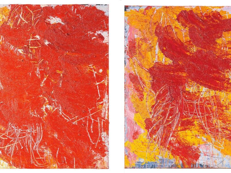 Aida Tomescu, Sgraffito & Sgraffito I, 2007