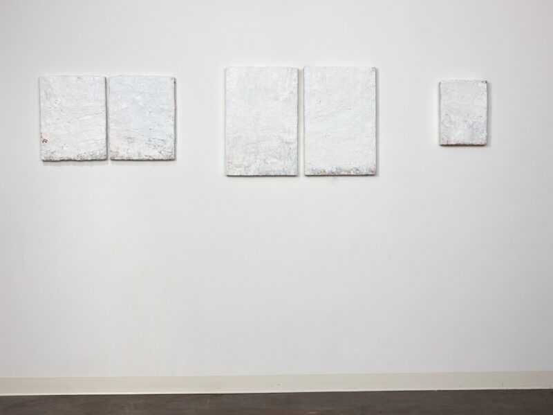 Aida Tomescu, Studio installation view, The Play of the Eyes, 2018