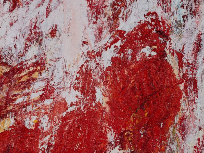 Aida Tomescu, The ear in the river and the prayer in the stone I (detail), 2022