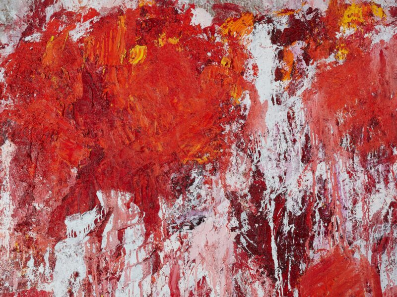 Aida Tomescu, The ear in the river and the prayer in the stone II (detail)