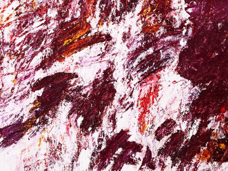 Aida Tomescu, The Heart Was a Place Made Fast (detail), 2019