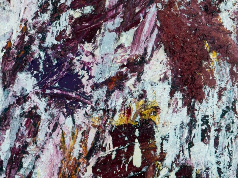 Aida Tomescu, The Heart Was A Place Made Fast I (detail), 2020