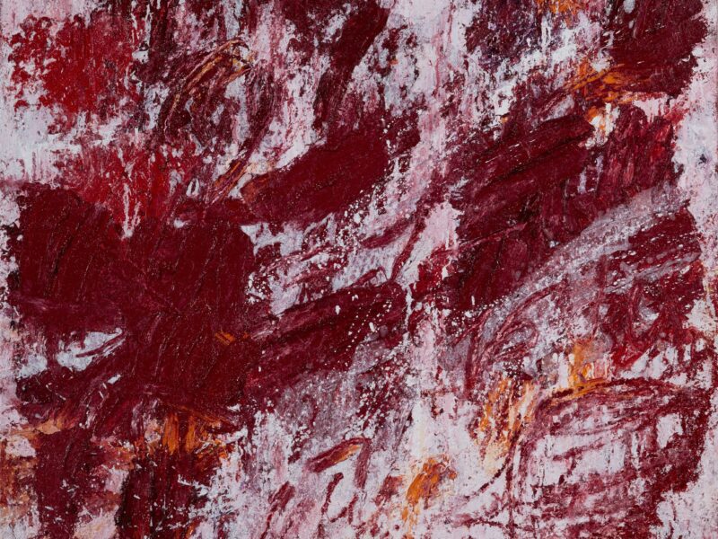 Aida Tomescu, The open wounds of white clouds I, 2019
