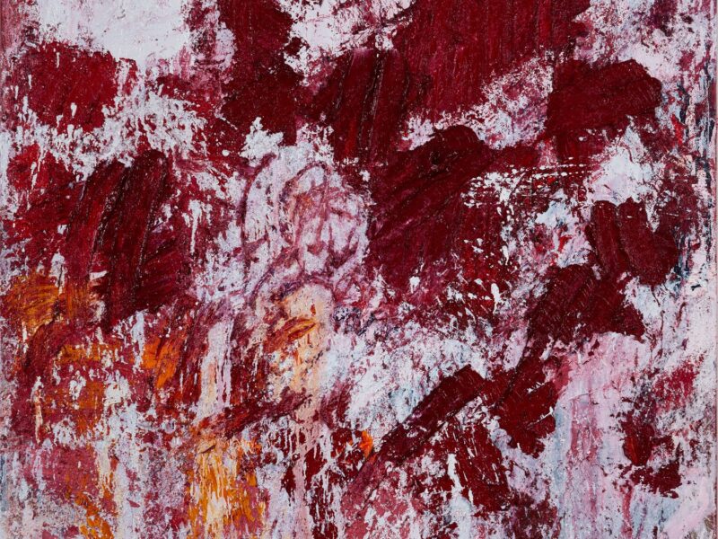 Aida Tomescu, The open wounds of white clouds II, 2019